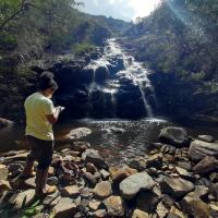 Figura 1- Cachoeira dos Amores - Início do Cânion dos Amores. Foto: Ricardo Fraga. 
