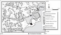 Figura 3 - Mapa geológico da área de Santa Fé de Minas – MG.