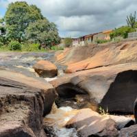 Figuera 4 - Drenagem sobre o granito Cachoeira Grande