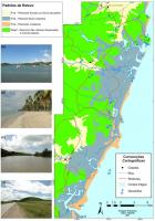 Mapa de Padrões de Relevo do Geoparque Litoral Sul de Pernambuco. Fonte: Nascimento et al., 2012.